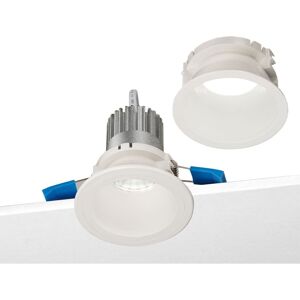 Nobile Spot encastré rond LED Nobile 8.5W 4000K double cadre Blanc D1R/40/4K/W