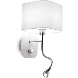 Ideal Lux Lampe murale Ideal Lux Holiday blanc AP2 1XE14 IP20 124162