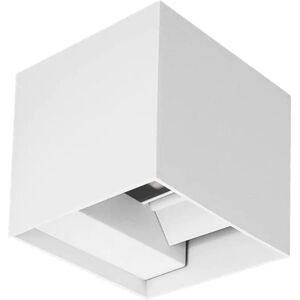 Applique Led Century murale 10W Triled IP65 blanc UDSBI-1010