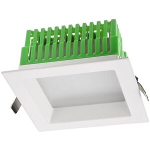 Redo Group Spot encastré LED Redo 18W 3000K 90° IP44 forme carrée EVS02WW