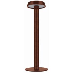 Lampe de table à piles Duralamp Marama 2W 1800-4000K Corten