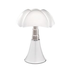 Lampe a poser Martinelli Luce PIPISTRELLO MEDIUM-Lampe Dimmer LED pied telescopique H50-62cm Blanc