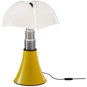 Lampe a poser Martinelli Luce PIPISTRELLO MEDIUM-Lampe Dimmer LED pied telescopique H50-62cm Jaune