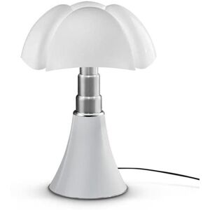 Lampe a poser Martinelli Luce PIPISTRELLO-Lampe ampoules LED pied telescopique H66-86cm Blanc