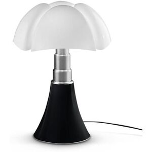 Lampe a poser Martinelli Luce PIPISTRELLO-Lampe ampoules LED pied telescopique H66-86cm Noir