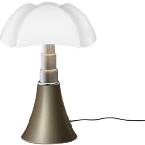 Lampe a poser Martinelli Luce PIPISTRELLO-Lampe ampoules LED pied telescopique H66-86cm Dore