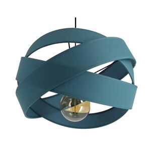 Metropolight Suspension Metropolight BIJOU-Suspension Textile Ø38cm Bleu