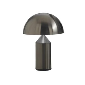 O Luce Lampe à poser O Luce ATOLLO PETITE-Lampe à poser Aluminium Laqué H35cm Noir