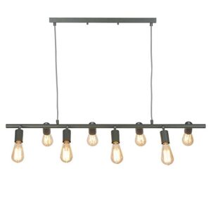 Suspension It's About RoMi MIAMI-Suspension 8 lumieres Metal L105cm Noir