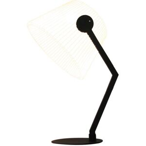 Lampe a poser Studio Cheha BULBING ZIGGI-Lampe a poser LED Bois H42cm Noir