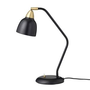 Lampe a poser Super Living URBAN TABLE-Lampe a poser Metal & Laiton H45cm Noir