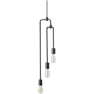 Suspension Bolia PIPER-Suspension 3 Lumières Métal H79cm Noir - Publicité