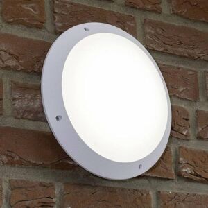 Applique murale extérieur Brilliant MEDWAY-Applique ou Plafonnier d'extérieur LED Ø30cm Blanc - Publicité