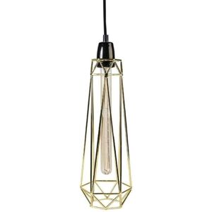 Lampe a poser Filamentstyle DIAMOND 2-Lampe baladeuse Metal Filaire Ø12cm Dore