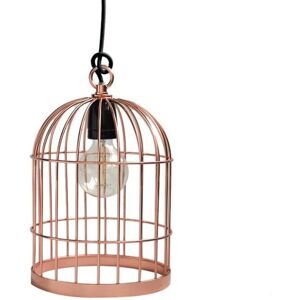 Lampe a poser Filamentstyle BIRDCAGE-Lampe a poser ou suspension Metal Filaire 33cm Cuivre