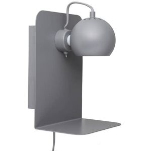 Applique murale Frandsen BALL-Applique murale orientable avec tablette Metal H30cm Gris