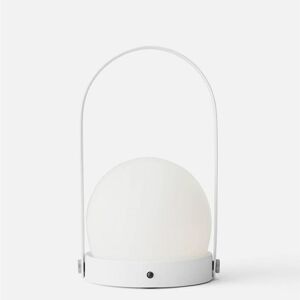 Audo Copenhagen Lampe à poser Audo Copenhagen CARRIE-Lampe baladeuse LED rechargeable H24,5cm Blanc