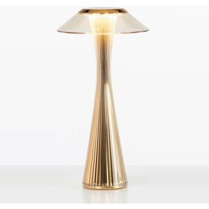 Lampe a poser Kartell SPACE-Lampe a poser sans fil LED H30cm Dore