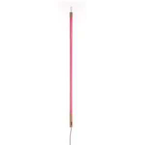 Néon Seletti LINEA-Lampe Néon LED H134,5cm Rose - Publicité