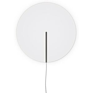 Vibia Applique murale Vibia GUISE-Applique murale avec variateur verre et aluminium Ø54cm Noir