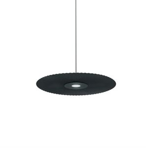 Suspension Hartô CARMEN SMALL-Suspension LED Metal/Polyester Ø50cm Gris