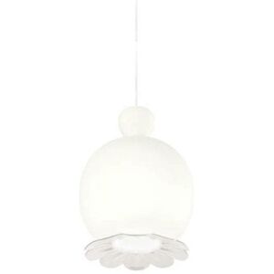 KDLN Suspension KDLN OPYO-Suspension Verre opalin/Métal Ø22cm Blanc