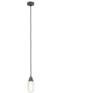 Faro Suspension Faro BRUME-Suspension LED de salle de bain Métal/Verre H22cm Noir