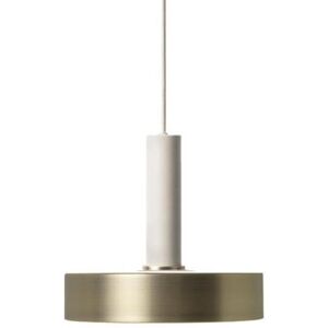 Suspension Ferm Living COLLECT-Suspension Laiton H7cm Gris