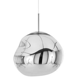 Suspension Tom Dixon MELT LED-Suspension LED Polycarbonate Ø50cm Argente