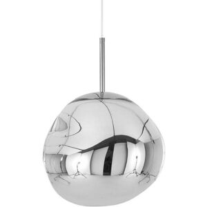 Suspension Tom Dixon MELT MINI LED-Suspension LED Polycarbonate Ø28cm Argente