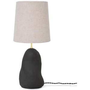 Lampe a poser Ferm Living HEBE-Lampe a poser avec variateur Ceramique/Textile H58.5cm Noir