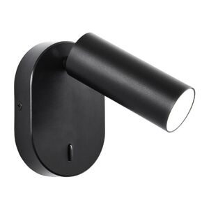 Brilliant Spot Brilliant SOEREN-Spot LED orientable avec interrupteur Métal L18cm Noir