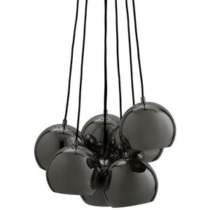 Suspension Frandsen BALL MULTI-Suspension 7 lumieres Metal Ø60cm Noir