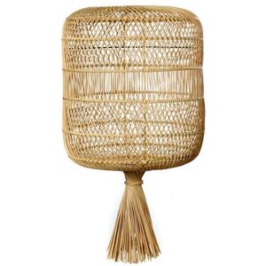 Suspension Bazar Bizar THE RATTAN DUMPLING-Suspension en Rotin Ø40cm H70cm Beige