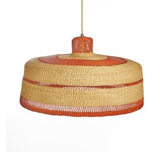 Suspension Golden Editions DEEPLY XL-Suspension tressee Ø65cm Orange