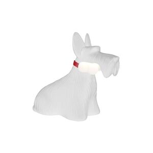 Qeeboo Lampe à poser Qeeboo SCOTTIE-Lampe chien LED H37cm Blanc