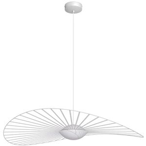 Suspension Petite Friture VERTIGO NOVA-Suspension LED Fibre de verre / Verre triplex Ø110cm Blanc