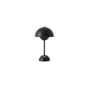 Lampe a poser & Tradition FLOWERPOT VP9-Lampe a poser sans fil avec variateur tactile H29.5cm Noir