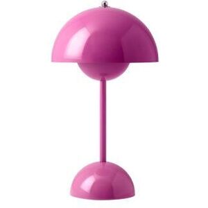 Lampe a poser & Tradition FLOWERPOT VP9-Lampe a poser sans fil avec variateur tactile H29.5cm Rose