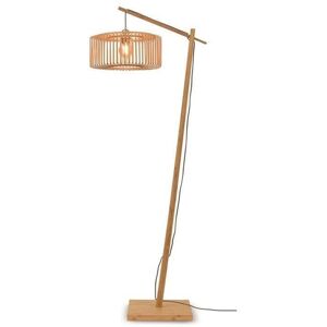 Lampadaire Good & Mojo BROMO-Lampadaire Bambou Ø40cm H176cm Beige