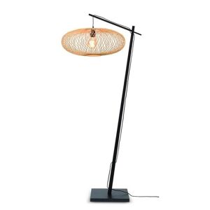 Lampadaire Good & Mojo CANGO-Lampadaire Bambou Ø60cm H176cm Noir