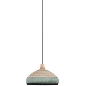 Suspension Forestier GRASS-Suspension Rotin et Fil d'abaca S Ø37cm Bleu