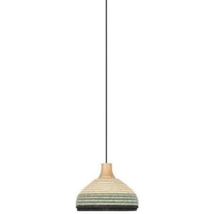 Suspension Forestier GRASS-Suspension Rotin / Fil d'abaca XS Ø26cm Bleu