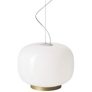 Suspension Foscarini CHOUCHIN REVERSE 1-Suspension LED dimmable Ø40cm Blanc