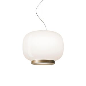 Suspension Foscarini CHOUCHIN REVERSE 1 Suspension verre O40cm Dore