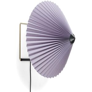 Applique murale Hay MATIN LARGE-Applique murale LED avec Cable Coton/Metal L38cm Violet