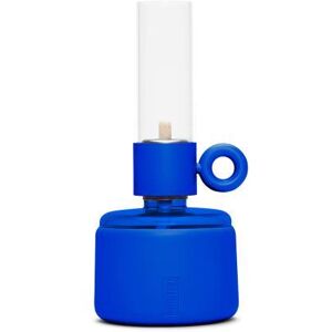 Lampe a poser Fatboy FLAMTASTIQUE-Lampe a poser a Huile Plastique/Verre H22.5cm Bleu