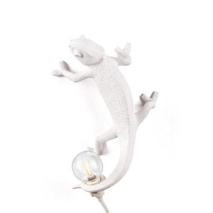 Seletti Applique murale Seletti CHAMELEON-Applique murale Caméléon Résine USB L21cm Blanc