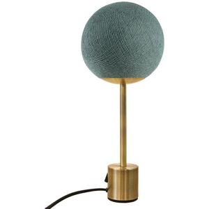 Lampe a poser La Case de Cousin Paul APAPA-Lampe a poser globe tisse H40cm Vert