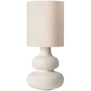 Lampe à poser Cozy Living DANDIE-Lampe à poser Céramique Ø26cm Blanc